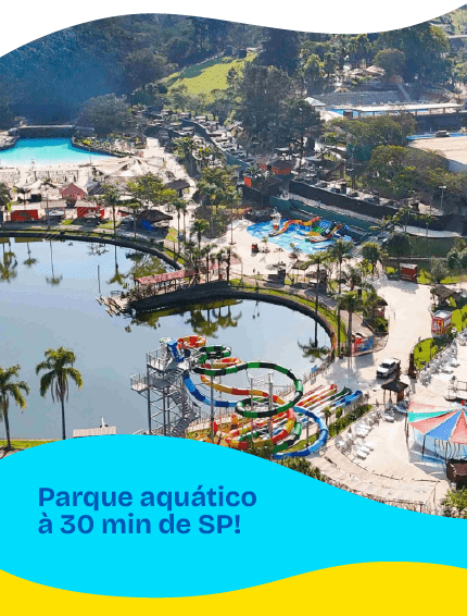 Parque Aquático a 30 minutos de SP