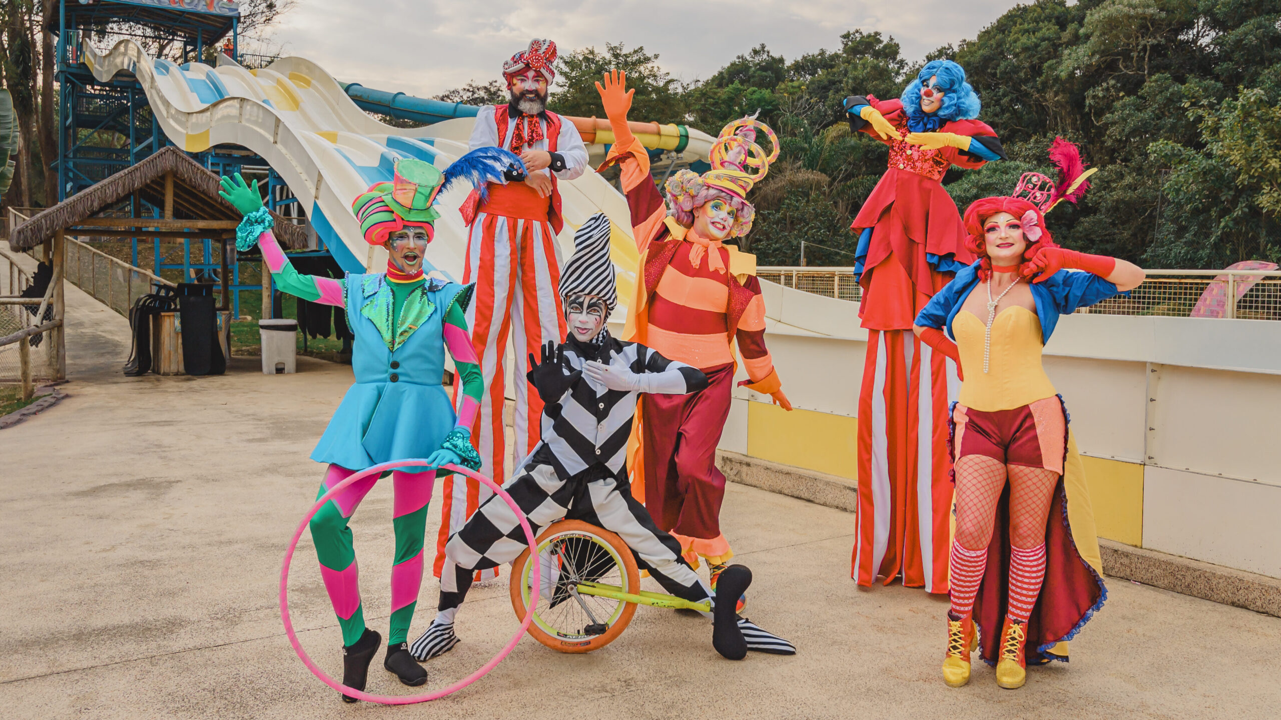 O Fantástico Circo da Mata é um dos destaques de abril do Thermas da Mata